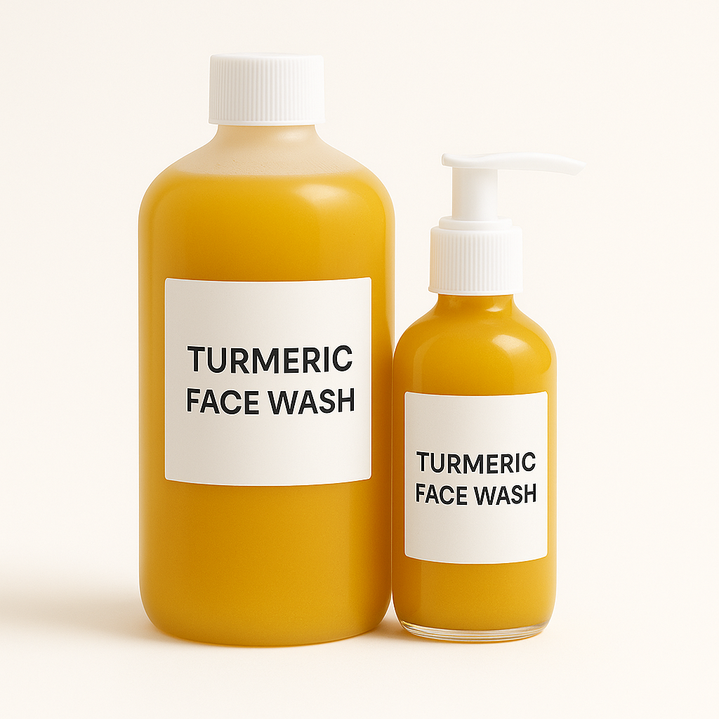 BRIGHTENING TURMERIC, NIACINAMIDE & CARRROT FACE WASH