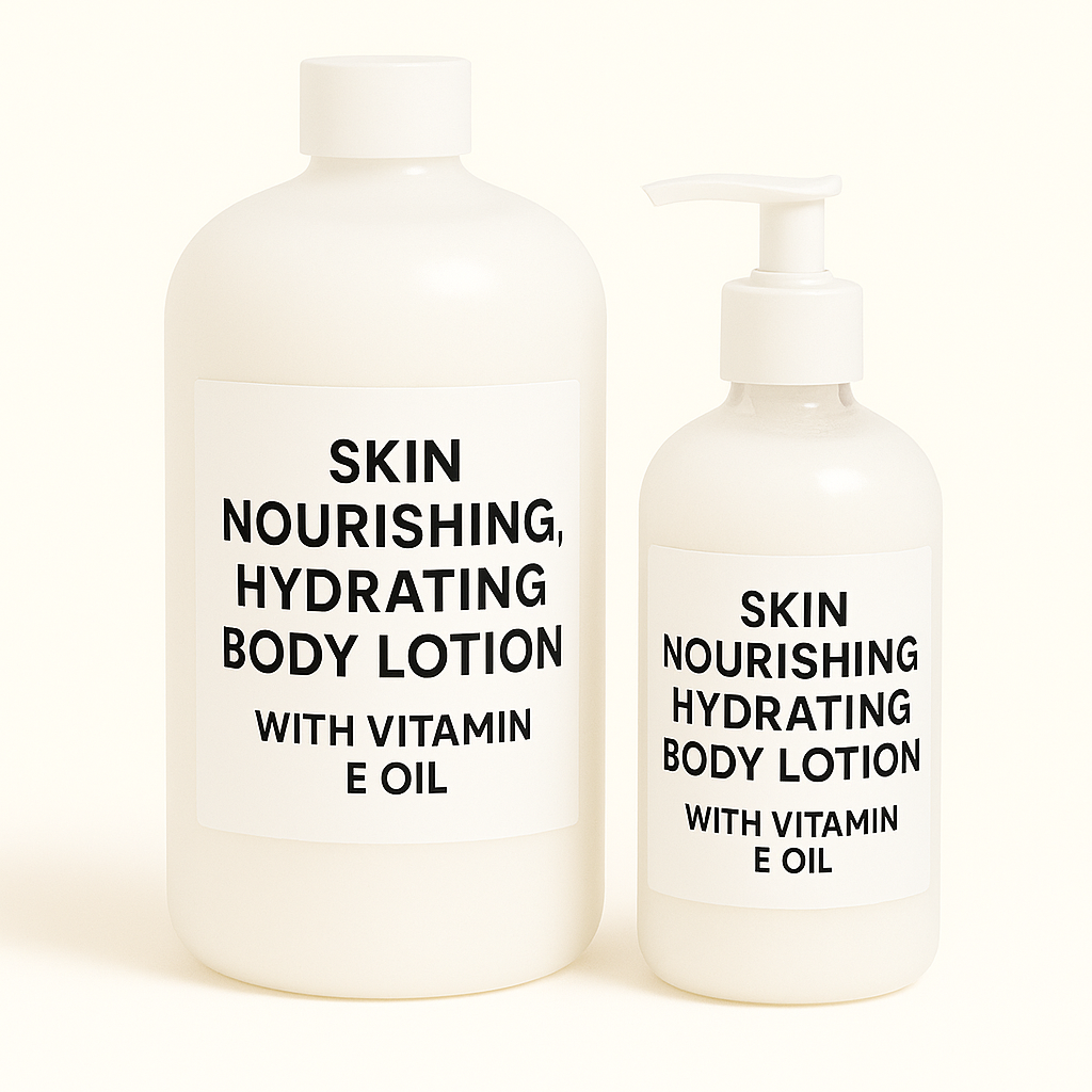 SKIN NOURISHING. HYDRATING BODY LOTION WITH VITAMIN E LOTION