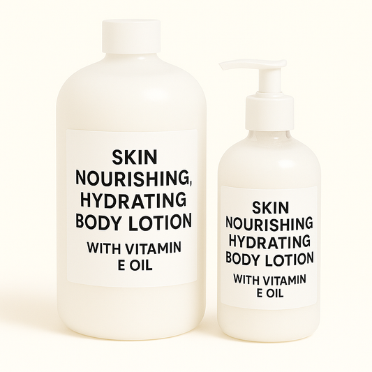 SKIN NOURISHING. HYDRATING BODY LOTION WITH VITAMIN E LOTION