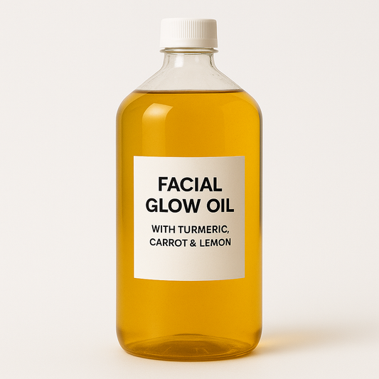 FACIAL GLOW OIL WITH TURMERIC, CARROT & LEMON