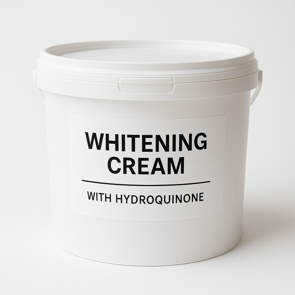 WHITENING CREAM WITH HYDROQUINONE