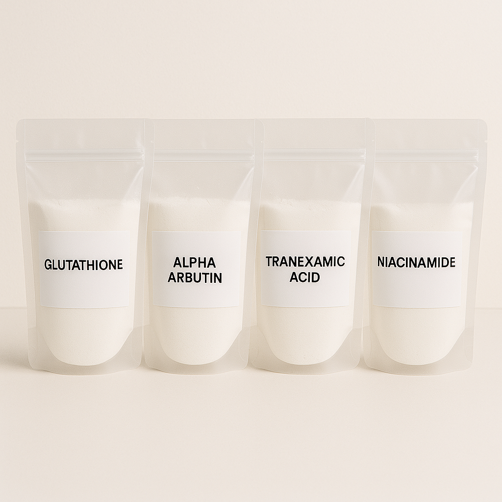 ACTIVES & NATURAL SKIN LIGHTENING POWDERS