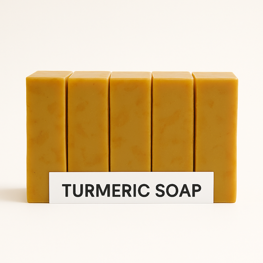 TURMERIC ANTI AGING SOAP - WITH GREEN TEA, & COLLAGEN