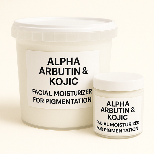 ALPHA ARBUTIN AND KOJIC MOISTURIZER FOR PIGMENTATION