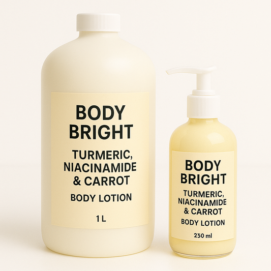 BODY BRIGHT TURMERIC, NIACINAMIDE & CARROT BODY LOTION
