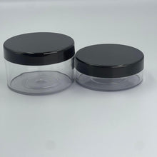 Load image into Gallery viewer, Clear  Acrylic Plastic Jars - A set of 12 jars
